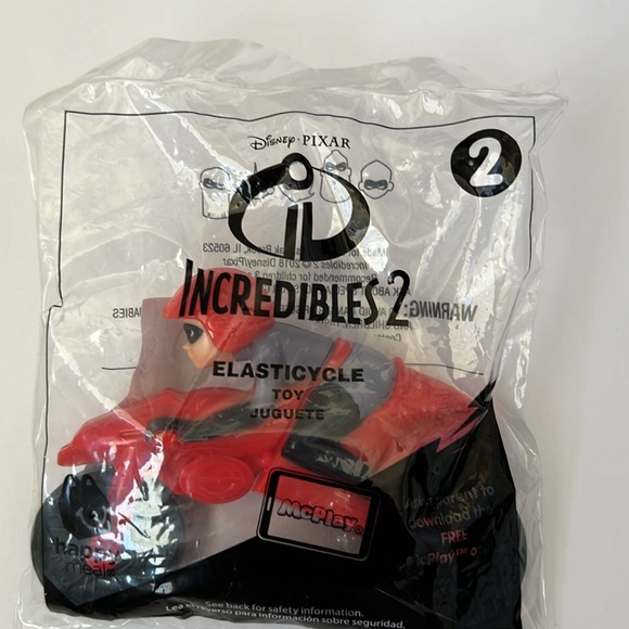 McDonalds Happy Meal Toys Incredibles 2 Lot of 3 - Picture 2 of 5